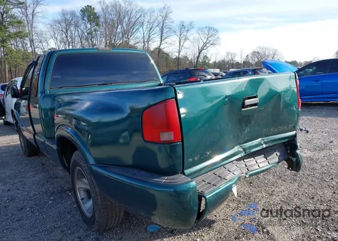 1998 Chevrolet S-10 Ls Sportside z USA, uszkodzony, nr VIN 1GCCS19X0W8154232